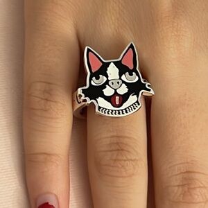 GUCCI 925 Silver ring authentic 100%‎